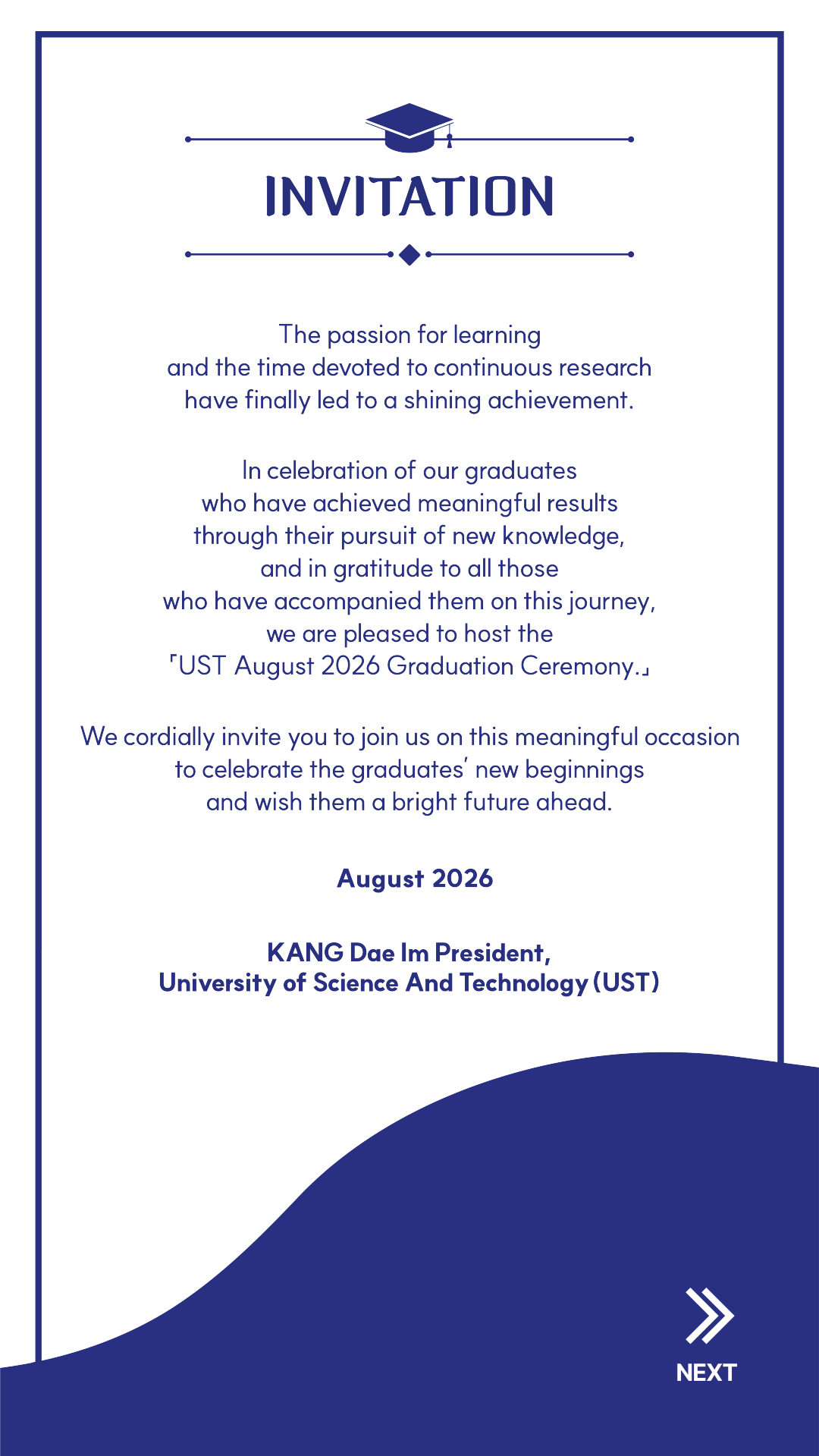 Invitation