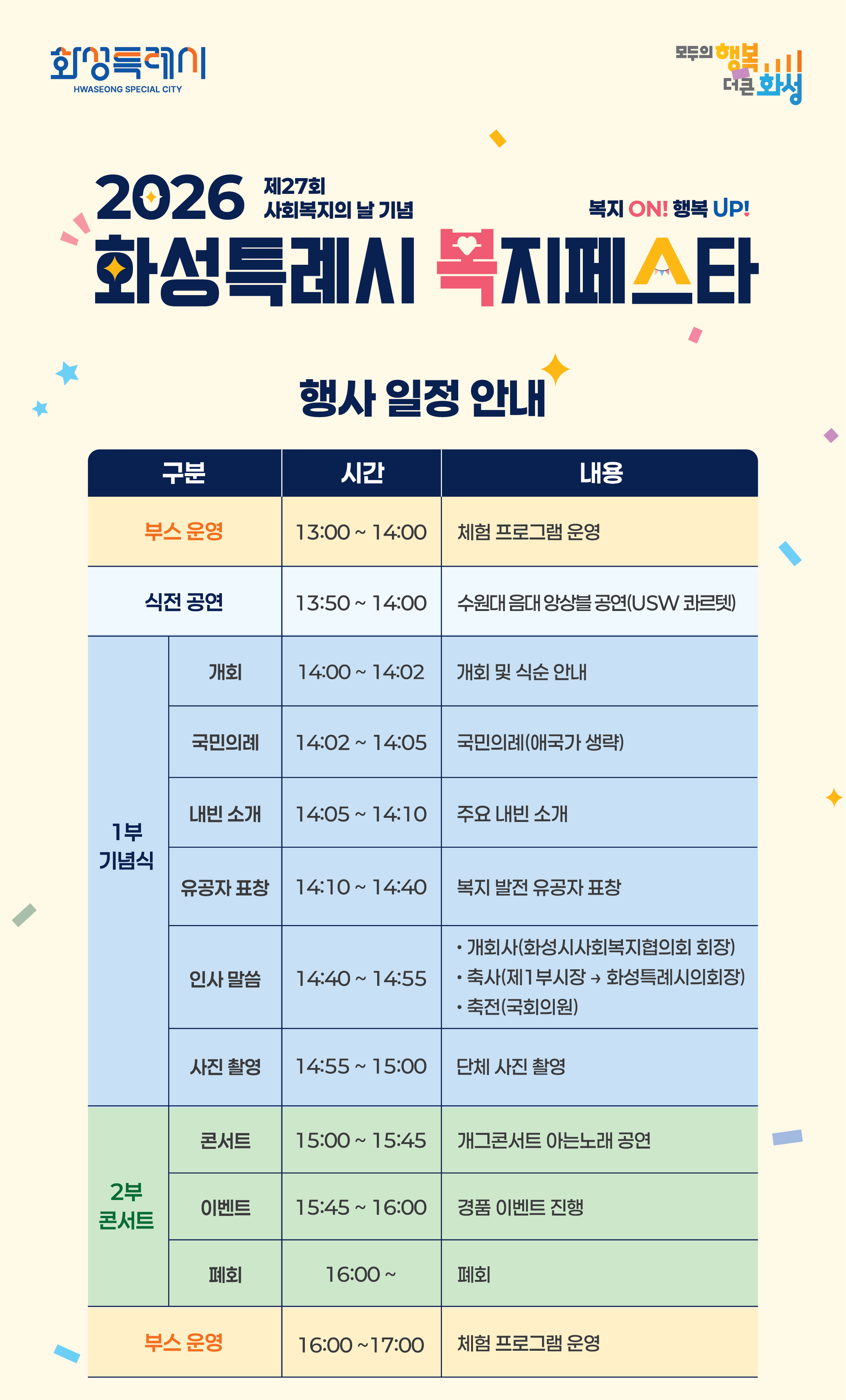화성특례시 행사 안내 3페이지